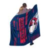 GUARDIANS OFFICIAL MLB "Digitize" Raschel Throw Blanket; 60" x 80"